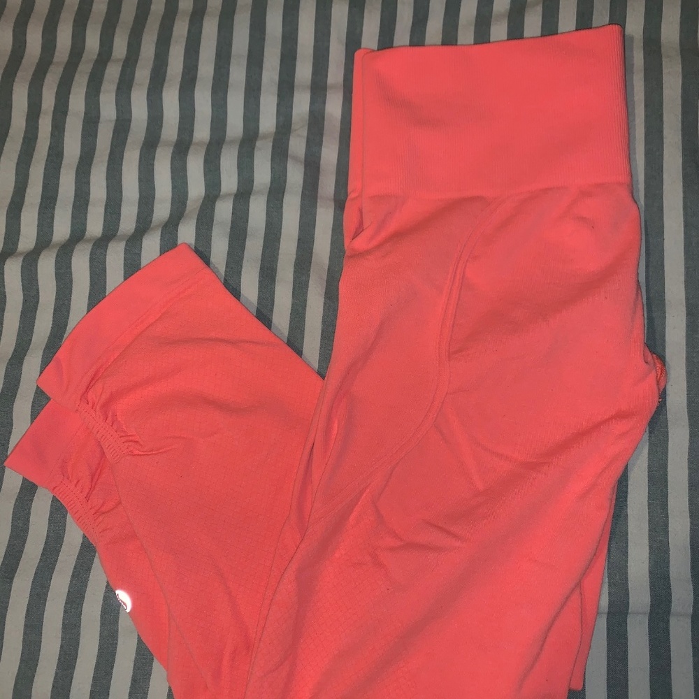 Neon Lululemon Pants